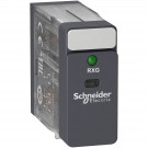 RXG23P7 - Relé de interfaz enchufable - zelio rxg - 2 c/o estándar - 230 v ac - 5 a - con led - Schneider Electric - 0