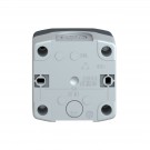 XALD01 - Harmony XALD, XALK - Caja vacía, plástico, tapa gris oscura, para pulsador ø 22, 1 orificio - Schneider Electric - 6