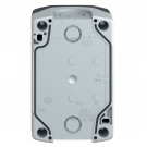 XALD02 - Harmony XALD, XALK - Caja vacía, plástico, tapa gris oscura, para pulsador ø 22, 2 orificios - Schneider Electric - 1
